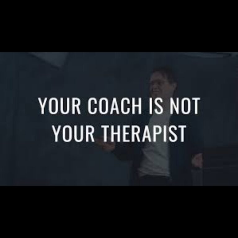 coach όχι σύμβουλος ψυχικής υγείας